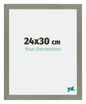 Mura MDF Bilderrahmen 24x30cm Grau Vorne Messe | Yourdecoration.de