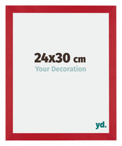 Mura MDF Bilderrahmen 24x30cm Rot Vorne Messe | Yourdecoration.de