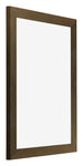 Mura MDF Bilderrahmen 24x32cm Bronze Dekor Vorne Schrag | Yourdecoration.de