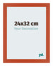 Mura MDF Bilderrahmen 24x32cm Orange Vorne Messe | Yourdecoration.de