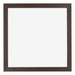 Mura MDF Bilderrahmen 25x25cm Eiche Dunkel Vorne | Yourdecoration.de