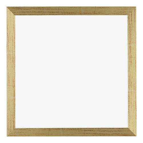 Mura MDF Bilderrahmen 25x25cm Gold Glanz Vorne | Yourdecoration.de