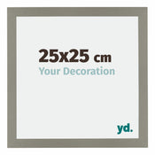 Mura MDF Bilderrahmen 25x25cm Grau Vorne Messe | Yourdecoration.de