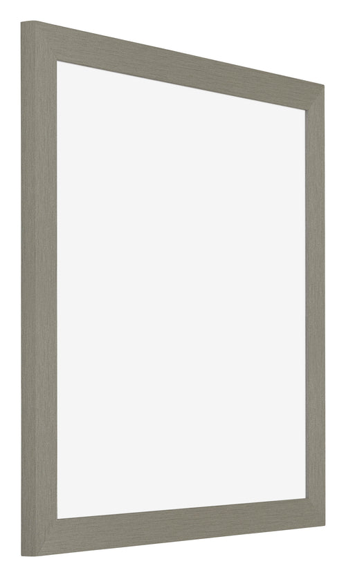 Mura MDF Bilderrahmen 25x25cm Grau Vorne Schrag | Yourdecoration.de