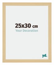 Mura MDF Bilderrahmen 25x30cm Ahorn Dekor Vorne Messe | Yourdecoration.de