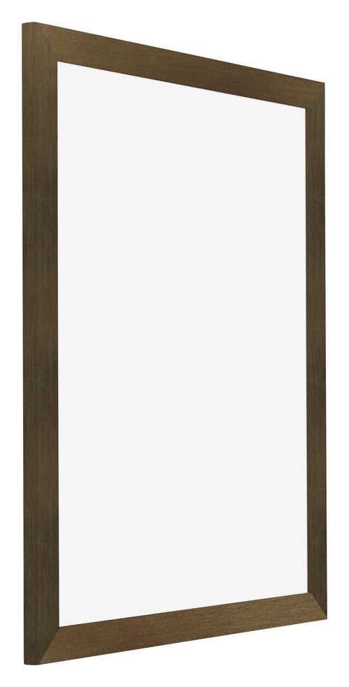 Mura MDF Bilderrahmen 25x30cm Bronze Dekor Vorne Schrag | Yourdecoration.de