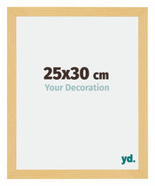 Mura MDF Bilderrahmen 25x30cm Buche Dekor Vorne Messe | Yourdecoration.de