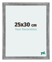 Mura MDF Bilderrahmen 25x30cm Grau Gewischt Vorne Messe | Yourdecoration.de