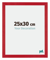 Mura MDF Bilderrahmen 25x30cm Rot Vorne Messe | Yourdecoration.de