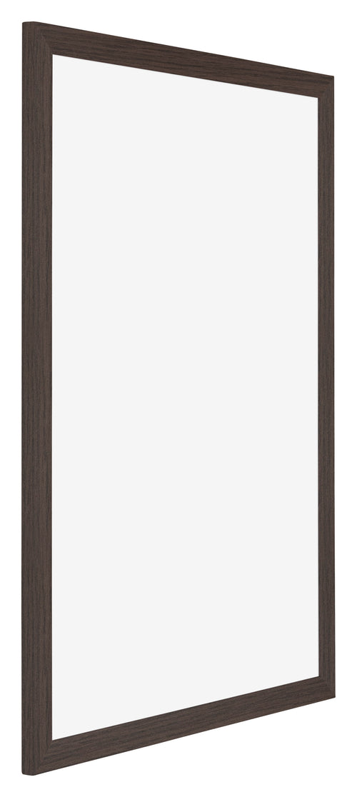 Mura MDF Bilderrahmen 25x35cm Eiche Dunkel Vorne Schrag | Yourdecoration.de