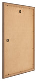 Mura MDF Bilderrahmen 25x35cm Nussbaum Dunkel Rucksteite Schrag | Yourdecoration.de