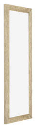 Mura MDF Bilderrahmen 25x75cm Sonoma Eiche Vorne Schrag | Yourdecoration.de