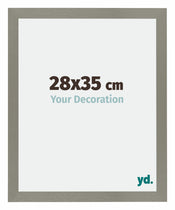 Mura MDF Bilderrahmen 28x35cm Grau Vorne Messe | Yourdecoration.de