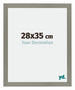 Mura MDF Bilderrahmen 28x35cm Grau Vorne Messe | Yourdecoration.de