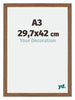 Mura MDF Bilderrahmen 29 7x42cm A3 Eiken Rustiek Messe | Yourdecoration.de