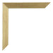 Mura MDF Bilderrahmen 30x42cm Gold Glanz Detail Ecke | Yourdecoration.de