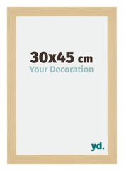 Mura MDF Bilderrahmen 30x45cm Ahorn Dekor Vorne Messe | Yourdecoration.de