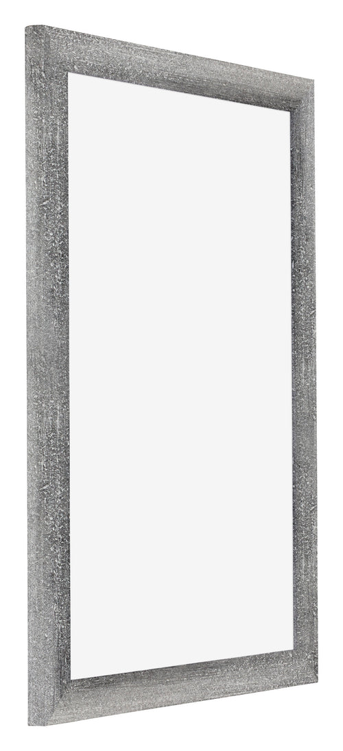 Mura MDF Bilderrahmen 30x45cm Grau Gewischt Vorne Schrag | Yourdecoration.de