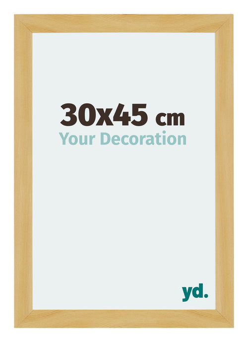 Mura MDF Bilderrahmen 30x45cm Kiefer Dekor Vorne Messe | Yourdecoration.de