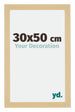 Mura MDF Bilderrahmen 30x50cm Ahorn Dekor Vorne Messe | Yourdecoration.de