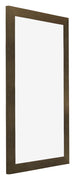 Mura MDF Bilderrahmen 30x50cm Bronze Dekor Vorne Schrag | Yourdecoration.de