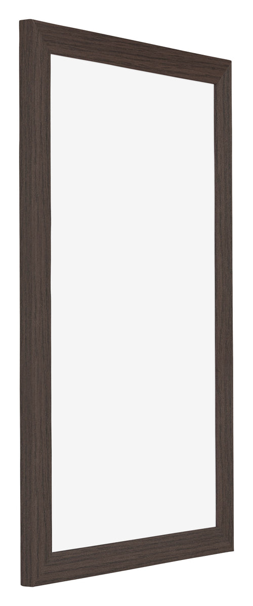 Mura MDF Bilderrahmen 30x50cm Eiche Dunkel Vorne Schrag | Yourdecoration.de