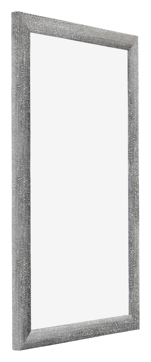 Mura MDF Bilderrahmen 30x50cm Grau Gewischt Vorne Schrag | Yourdecoration.de