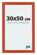 Mura MDF Bilderrahmen 30x50cm Orange Vorne Messe | Yourdecoration.de