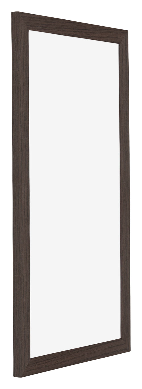 Mura MDF Bilderrahmen 30x60cm Eiche Dunkel Vorne Schrag | Yourdecoration.de