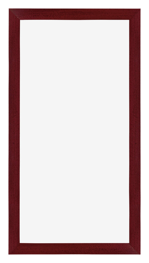 Mura MDF Bilderrahmen 30x60cm Weinrot Gewischt Vorne | Yourdecoration.de