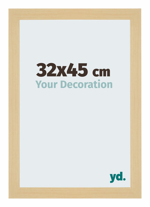 Mura MDF Bilderrahmen 32x45cm Ahorn Dekor Vorne Messe | Yourdecoration.de