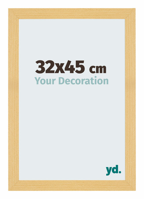 Mura MDF Bilderrahmen 32x45cm Buche Dekor Vorne Messe | Yourdecoration.de