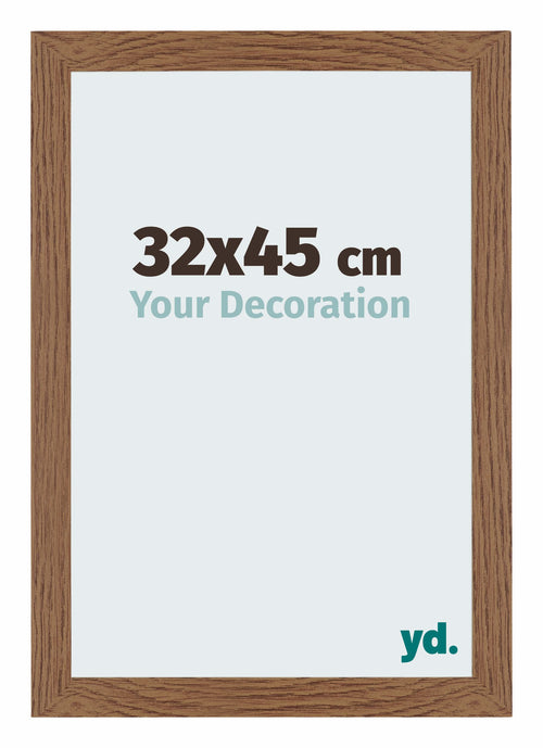 Mura MDF Bilderrahmen 32x45cm Eiche Rustikal Vorne Messe | Yourdecoration.de