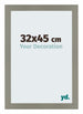 Mura MDF Bilderrahmen 32x45cm Grau Vorne Messe | Yourdecoration.de