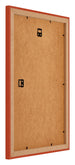 Mura MDF Bilderrahmen 32x45cm Orange Ruckseite Schrag | Yourdecoration.de