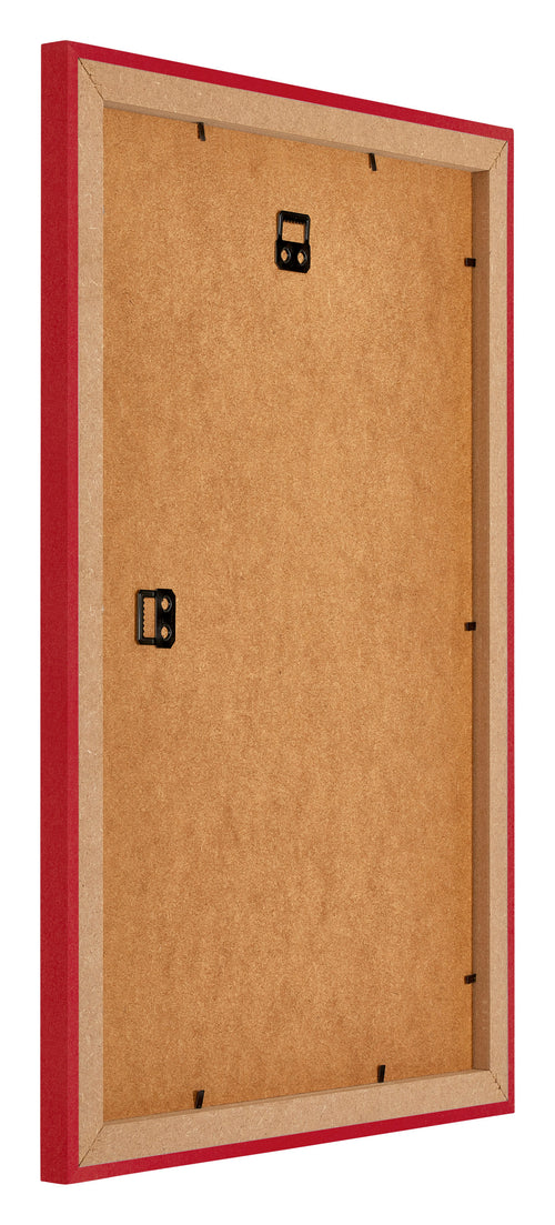 Mura MDF Bilderrahmen 32x45cm Rot Ruckseite Schrag | Yourdecoration.de