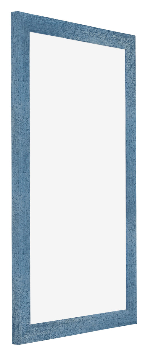 Mura MDF Bilderrahmen 33x48cm Hellblau Gewischt Vorne Schrag | Yourdecoration.de