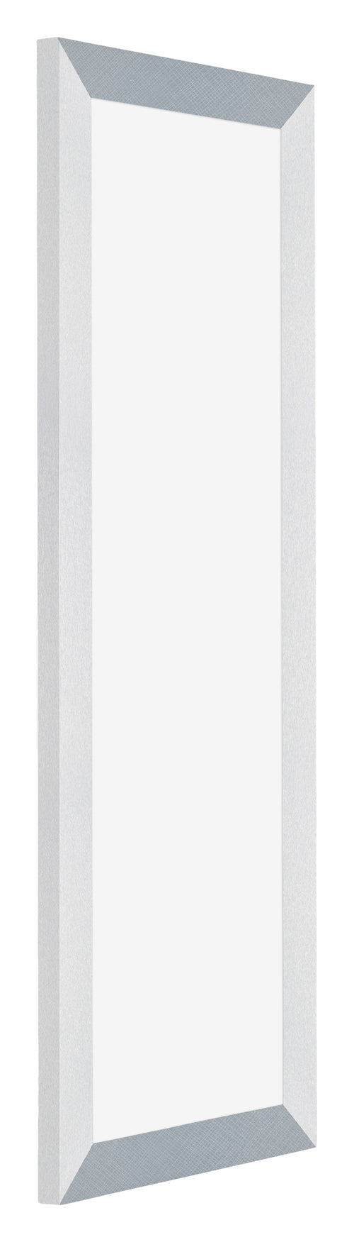 Mura MDF Bilderrahmen 33x98cm Aluminium Gebürstet Vorne Schrag | Yourdecoration.de