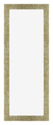 Mura MDF Bilderrahmen 33x98cm Gold Antik Vorne | Yourdecoration.de