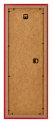 Mura MDF Bilderrahmen 33x98cm Rot Ruckseite | Yourdecoration.de