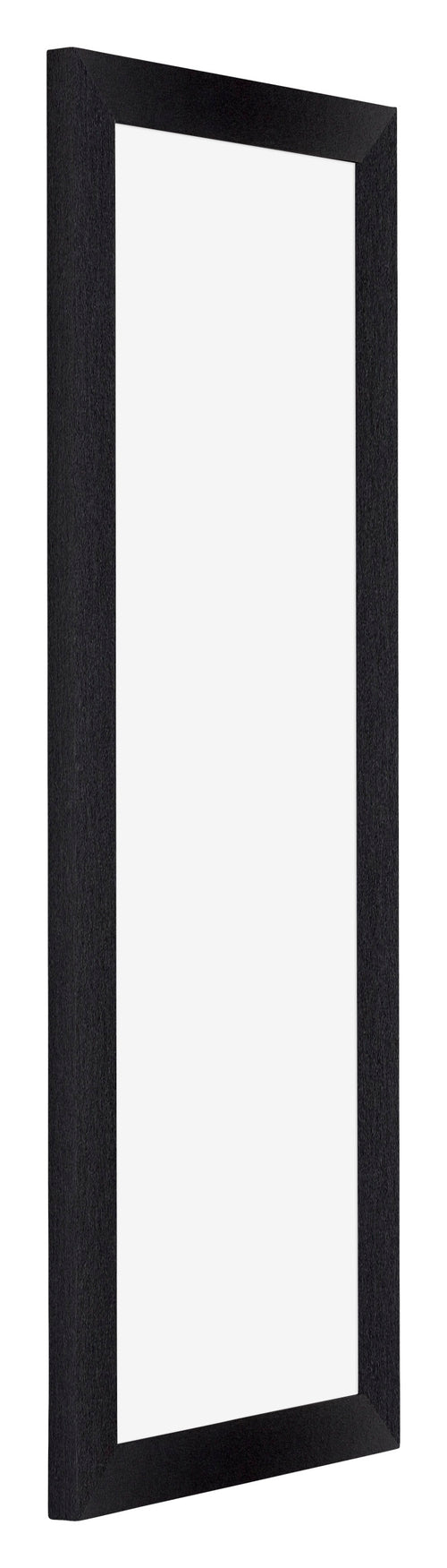 Mura MDF Bilderrahmen 33x98cm Schwarz Matt Vorne Schrag | Yourdecoration.de