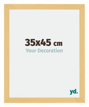 Mura MDF Bilderrahmen 35x45cm Buche Dekor Vorne Messe | Yourdecoration.de