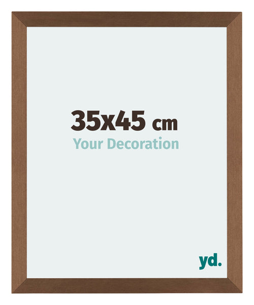 Mura MDF Bilderrahmen 35x45cm Kupfer Dekor Vorne Messe | Yourdecoration.de