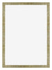 Mura MDF Bilderrahmen 35x50cm Gold Antik Vorne | Yourdecoration.de