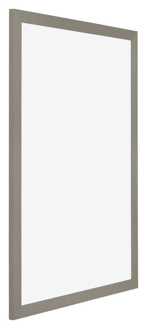 Mura MDF Bilderrahmen 35x50cm Grau Vorne Schrag | Yourdecoration.de