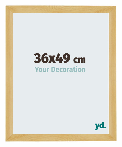 Mura MDF Bilderrahmen 36x49cm Kiefe Dekor Vorne Messe | Yourdecoration.de