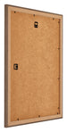 Mura MDF Bilderrahmen 36x49cm Nussbaum Dunkel Ruckseite Schrag | Yourdecoration.de