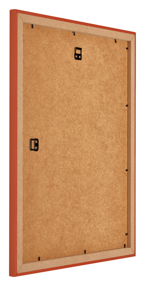 Mura MDF Bilderrahmen 36x49cm Orange Ruckseite Schrag | Yourdecoration.de