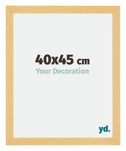 Mura MDF Bilderrahmen 40x45cm Buche Dekor Vorne Messe | Yourdecoration.de