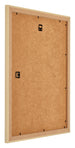 Mura MDF Bilderrahmen 40x50cm Ahorn Dekor Rucksteite Schrag | Yourdecoration.de